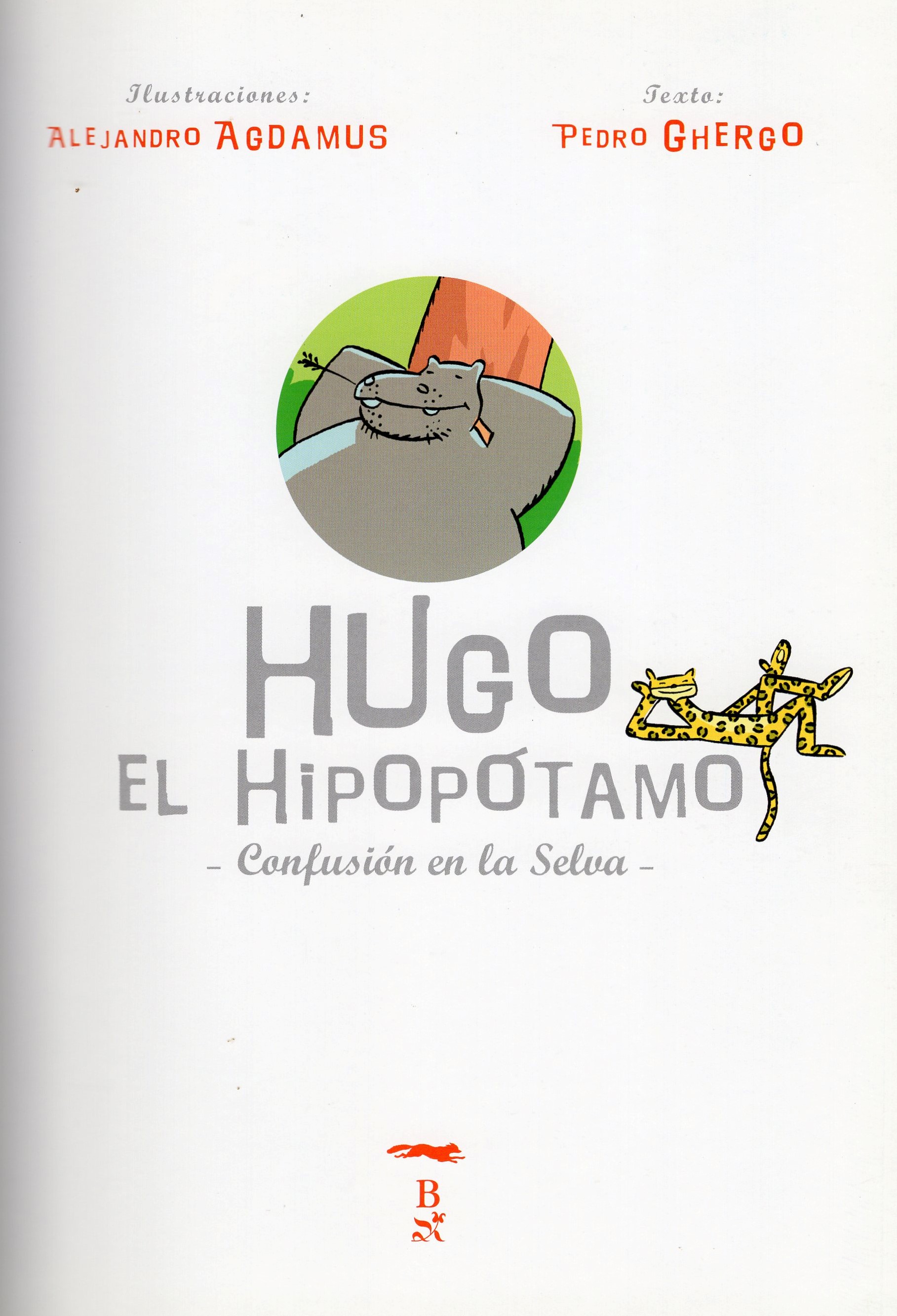 HUGO EL HIPOPOTAMO , CONFUSION EN LA SELVA (TD)