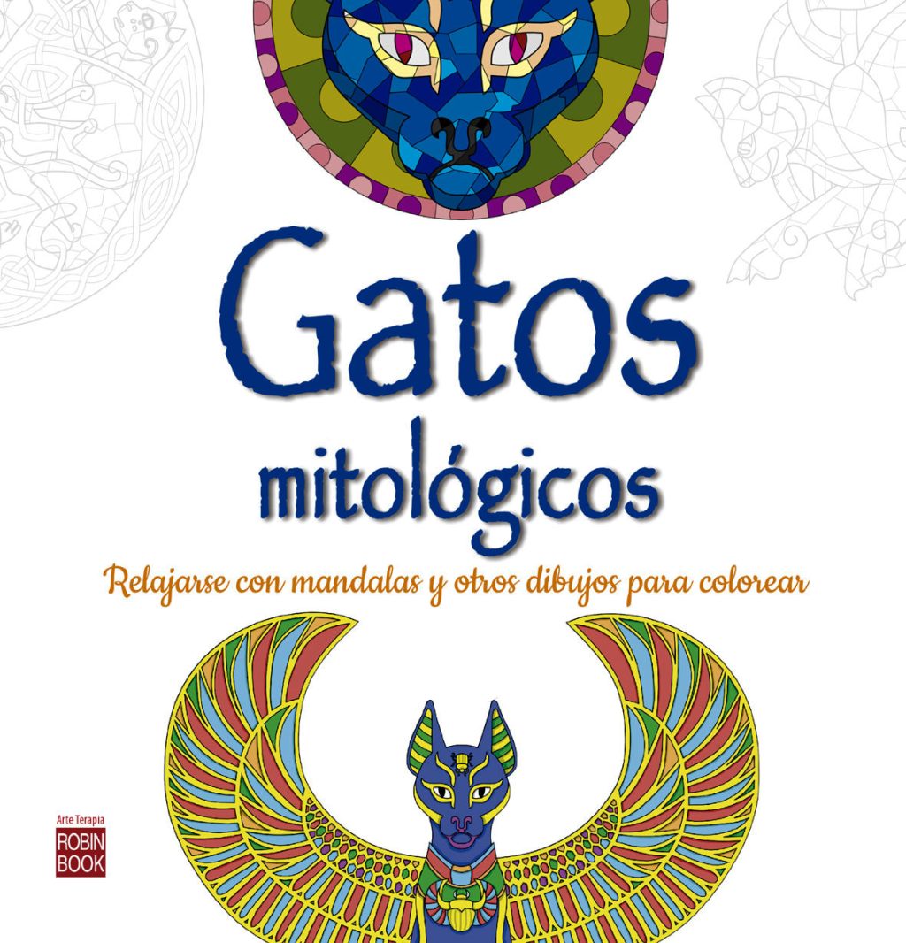 MANDALAS - GATOS MITOLOGICOS - ARTE TERAPIA