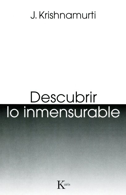 DESCUBRIR LO INMENSURABLE