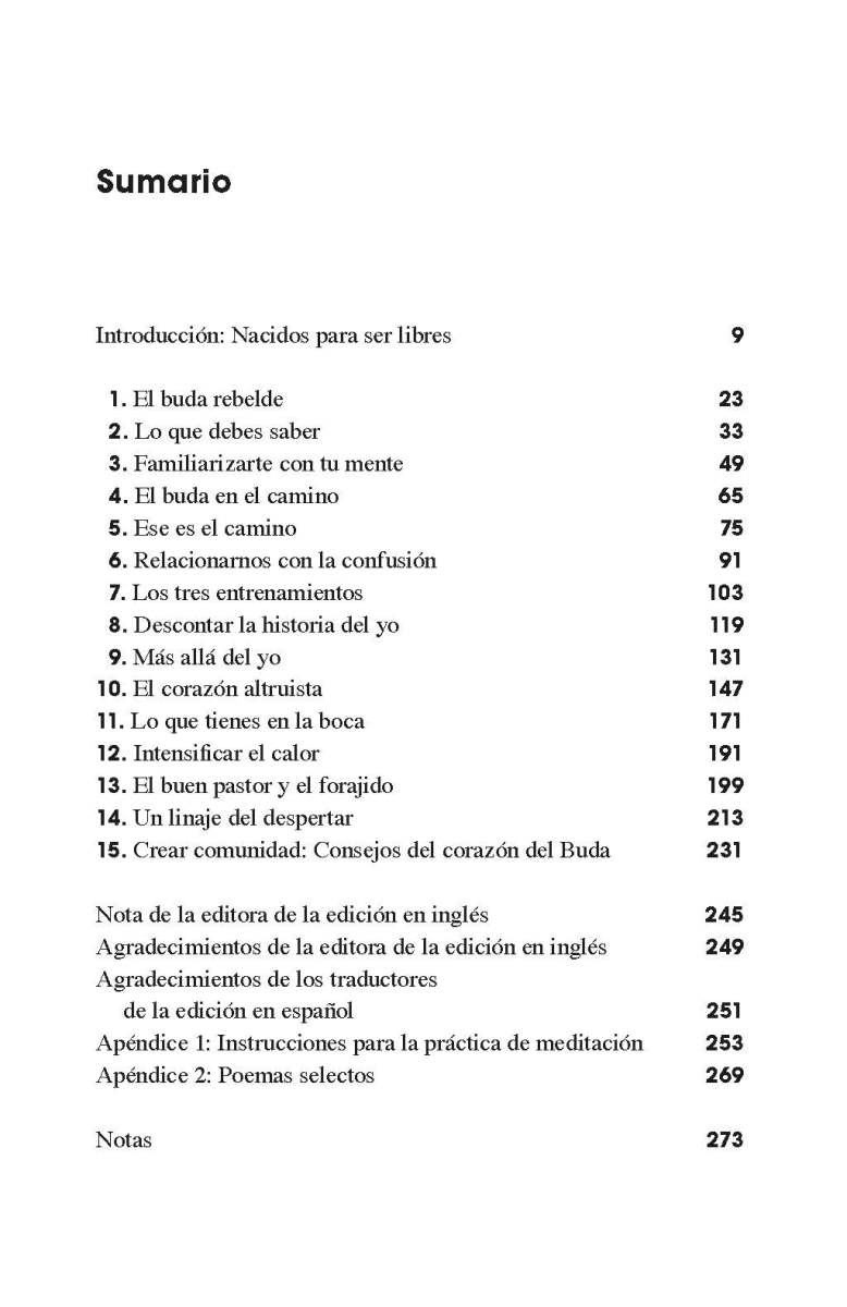 EL BUDA REBELDE . UN CAMINO HACIA LA LIBERTAD 