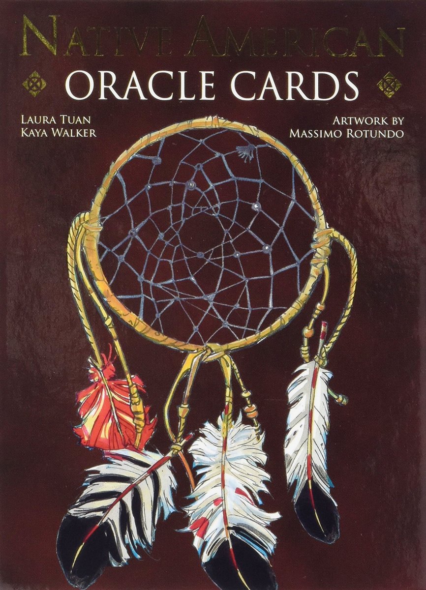 NATIVE AMERICAN ORACLE CARDS . LIBRO + 33 CARTAS