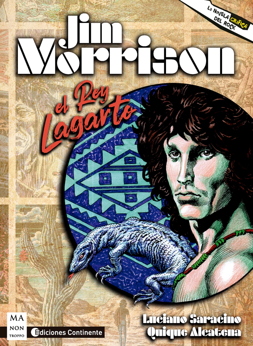 JIM MORRISON . EL REY LAGARTO . LA NOVELA GRAFICA DEL ROCK