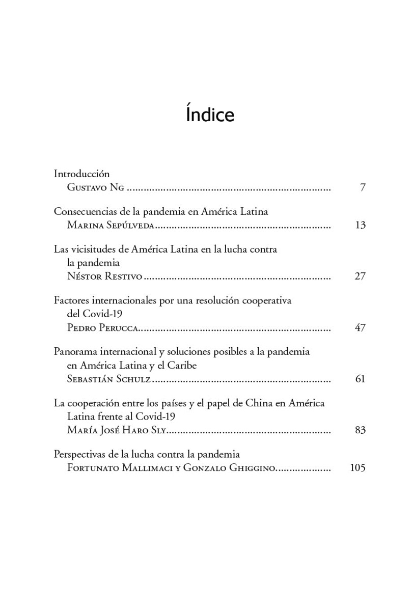 LA SUPERACION DE LA PANDEMIA EN AMERICA LATINA 