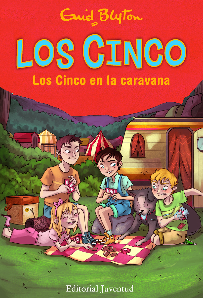 LOS CINCO EN LA CARAVANA (5) (ED.ARG.) (RUST.)