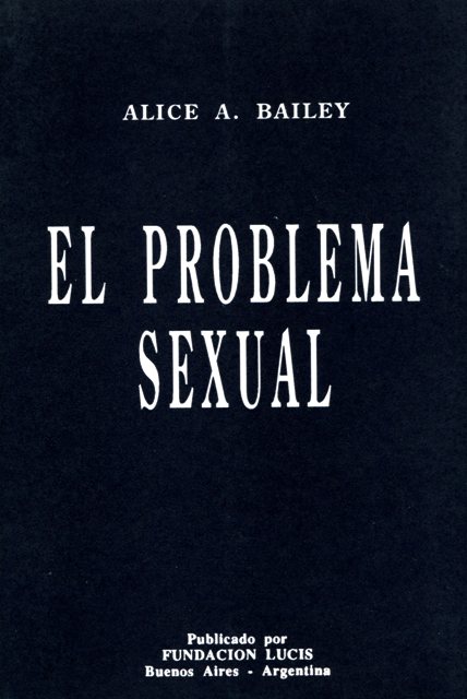 EL PROBLEMA SEXUAL 