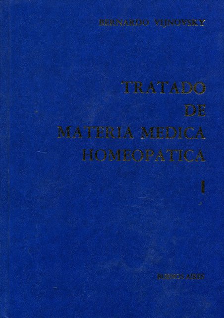 TRATADO MATERIA MEDICA HOMEOPATICA X 3 TOMOS