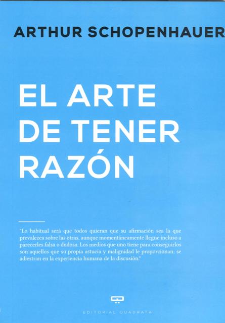 EL ARTE DE TENER RAZON 
