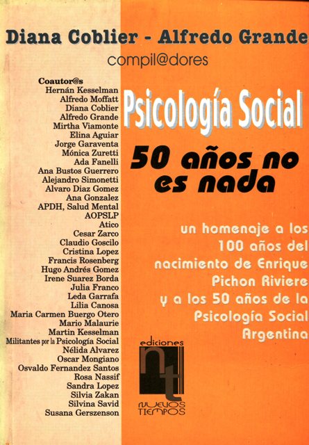PSICOLOGIA SOCIAL . 50 AÑOS NO ES NADA