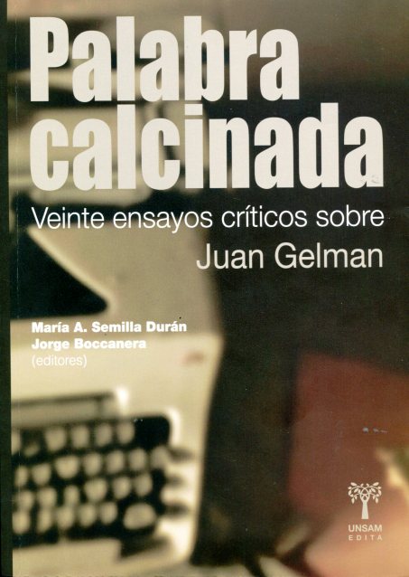 PALABRA CALCINADA . VEINTE ENSAYOS CRITICOS SOBRE JUAN GELMAN