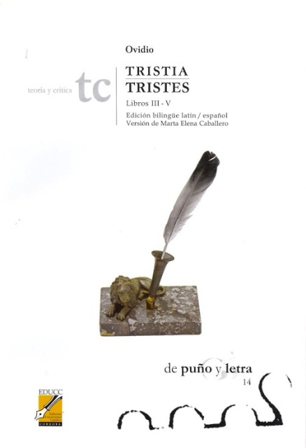 TRISTIA /TRISTES - LIBROS III-V - ED.BILINGUE LATIN-ESPAOL