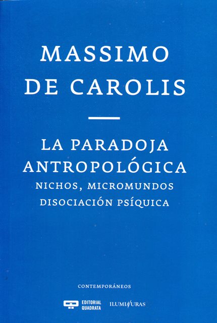 LA PARADOJA ANTROPOLOGICA 