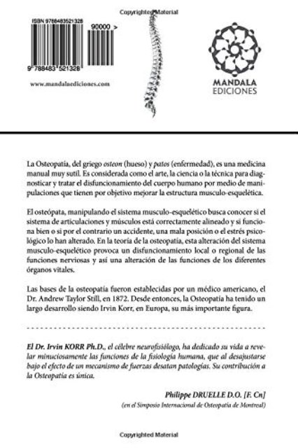 BASES FISIOLOGICAS DE LA OSTEOPATIA