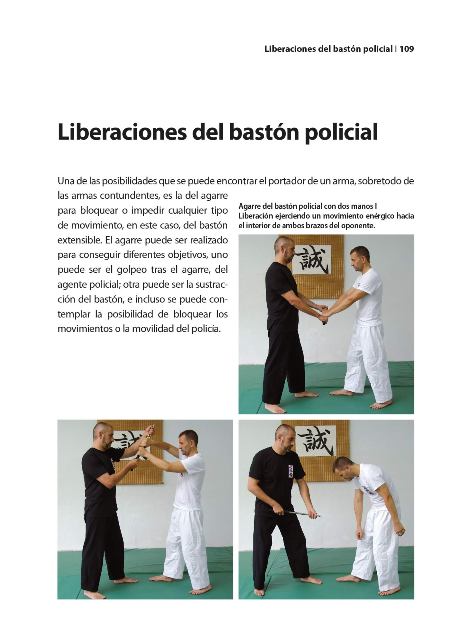 BASTON POLICIAL EXTENSIBLE . TECNICAS DE CONTROL - INTERVENCION Y DEFENSA