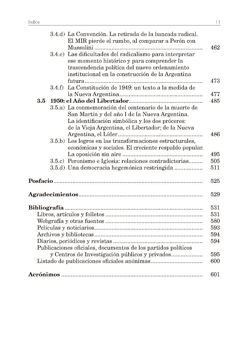 EL PERONISMO Y LA CONSAGRACION DE LA NUEVA ARGENTINA 