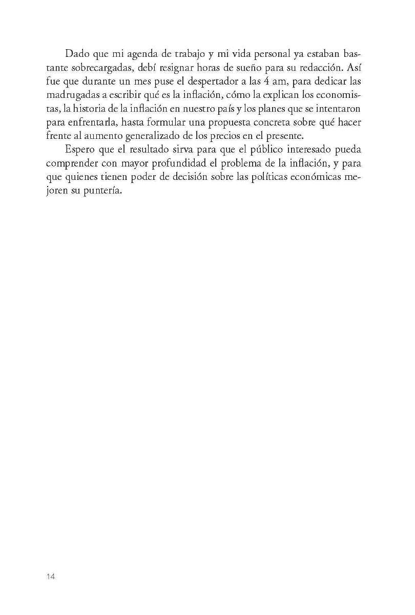 INFLACION . UNA COSTUMBRE ARGENTINA