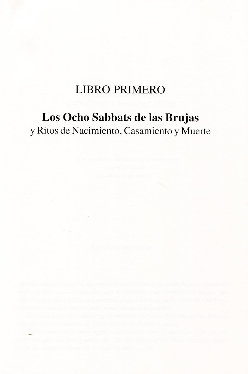 BIBLIA DE LAS BRUJAS MANUAL COMPLETO PARA LA PRACTICA DE LA BRUJERIA (RUST.)