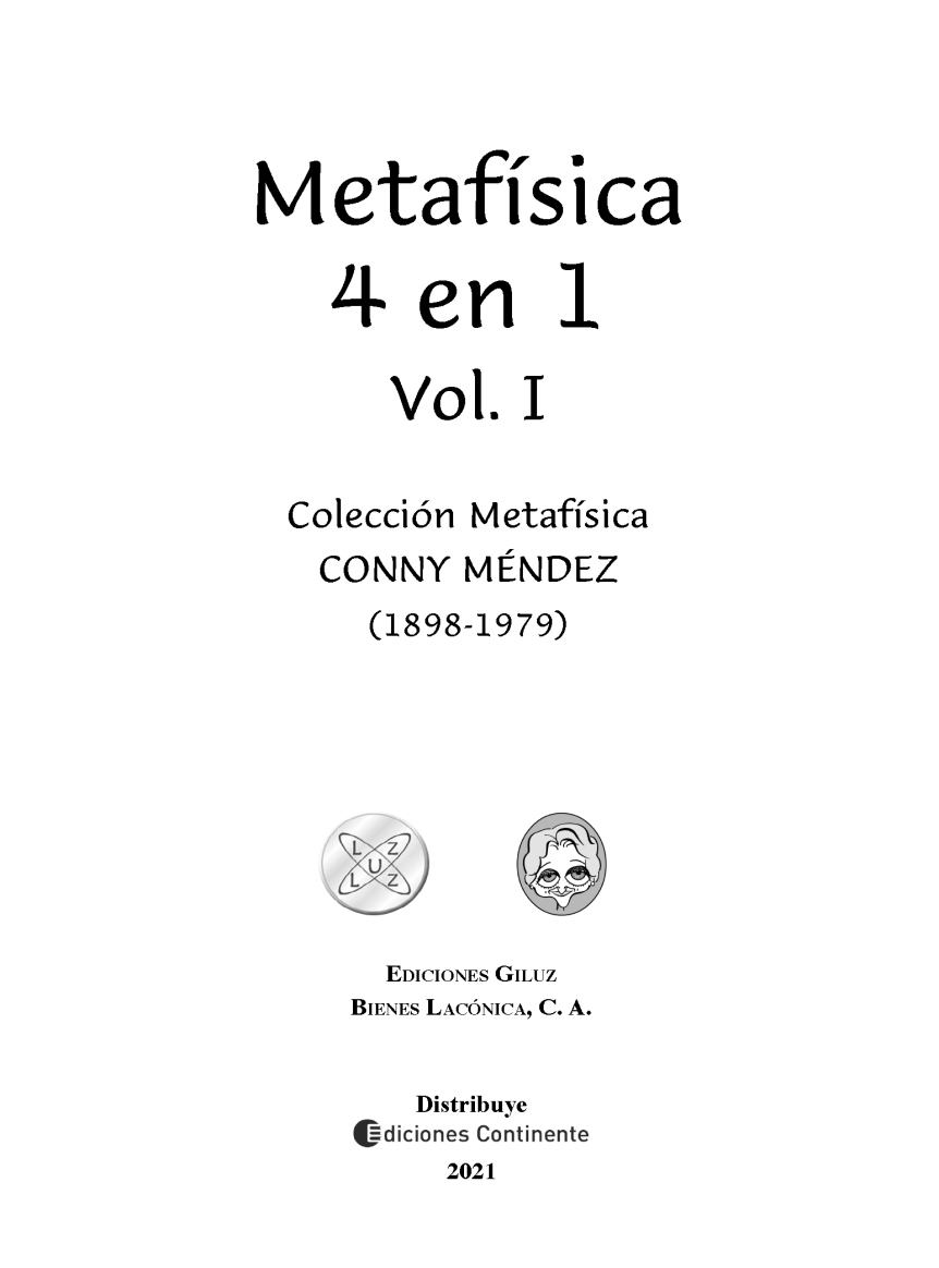 METAFISICA 4 EN 1 VOL.I