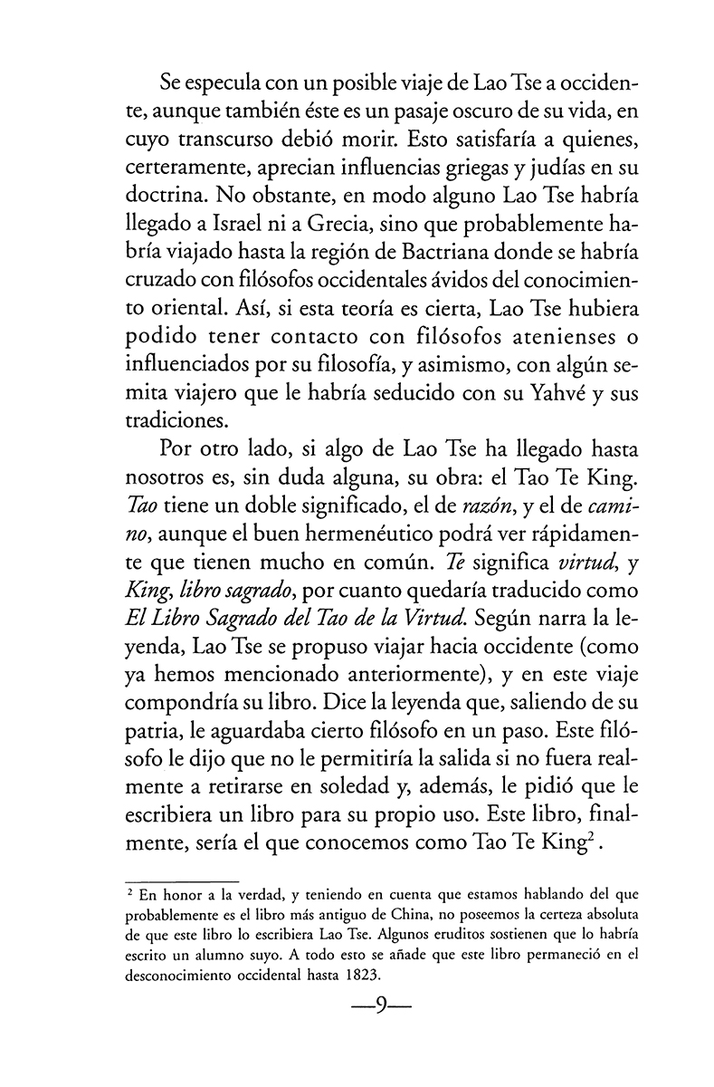 TAO TE KING . CLASICOS ESOTERICOS