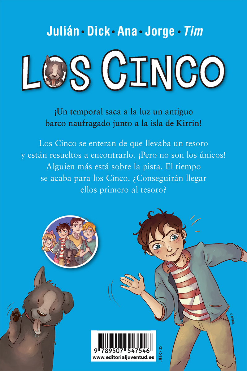 LOS CINCO Y EL TESORO DE LA ISLA (1) (ED.ARG.) (RUST.)