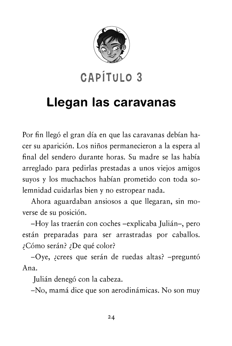 LOS CINCO EN LA CARAVANA (5) (ED.ARG.) (RUST.)