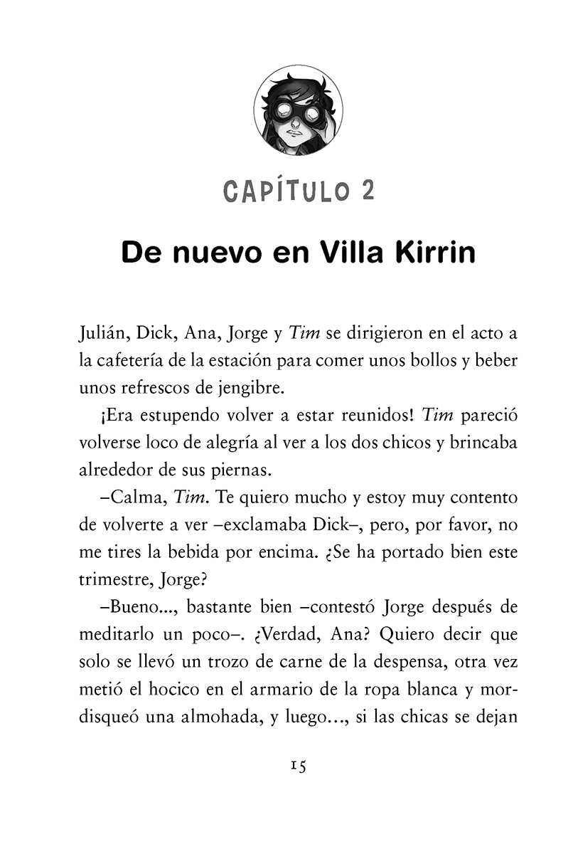 LOS CINCO OTRA VEZ EN LA ISLA DE KIRRIN (6) (ED.ARG.) (RUST.)