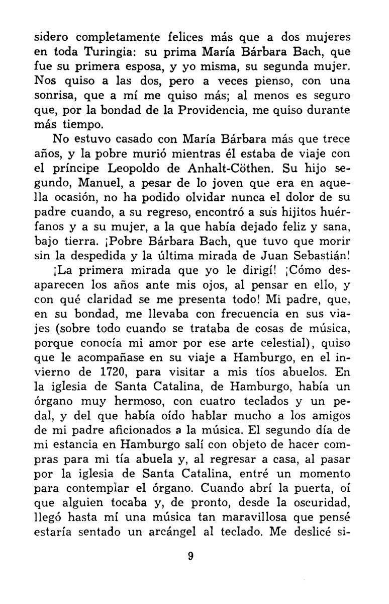 LA PEQUEA CRONICA (ED.ARG.) DE ANA MAGDALENA BACH 