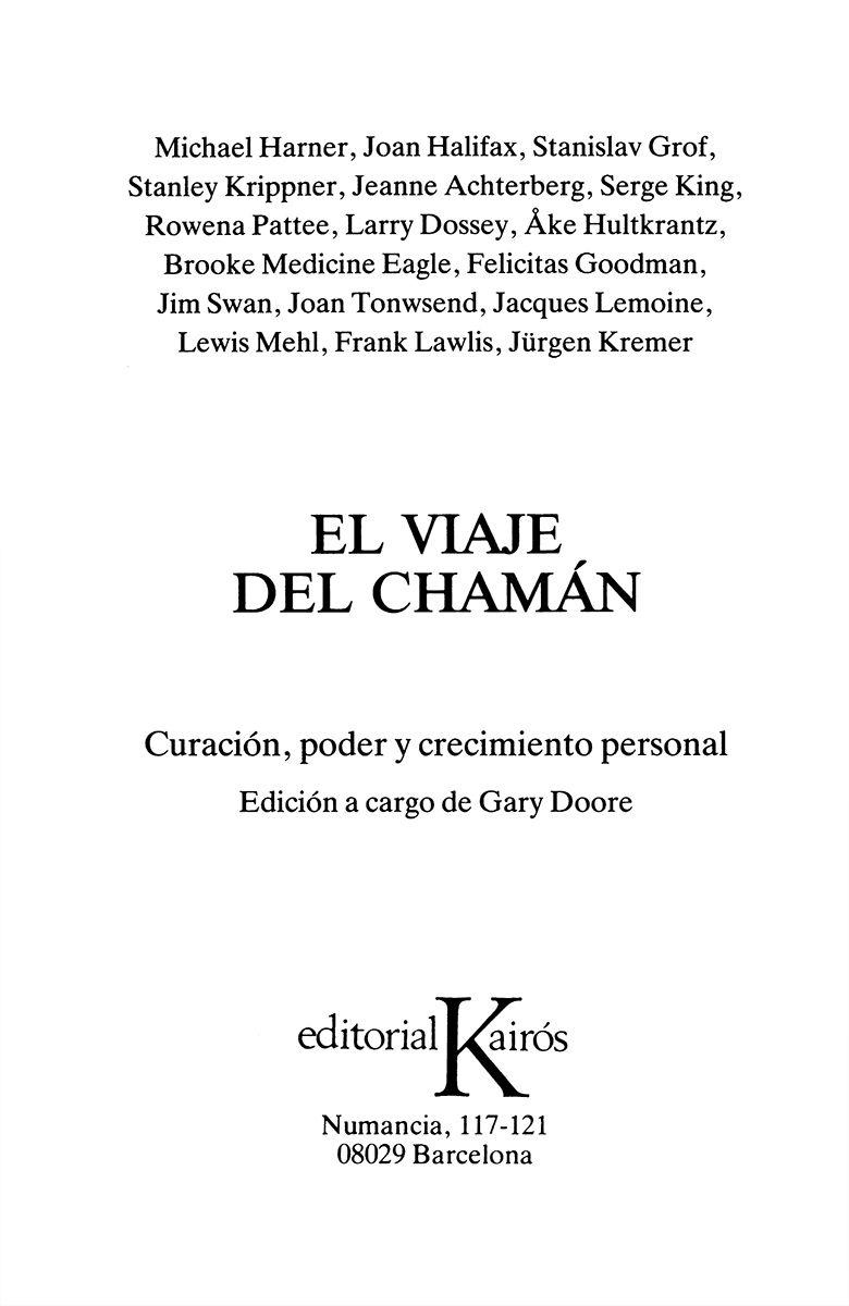 EL VIAJE DEL CHAMAN (ED.ARG.) 