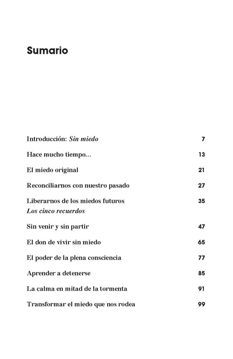 MIEDO . VIVIR EN EL PRESENTE PARA SUPERAR NUESTROS TEMORES (ED.ARG)