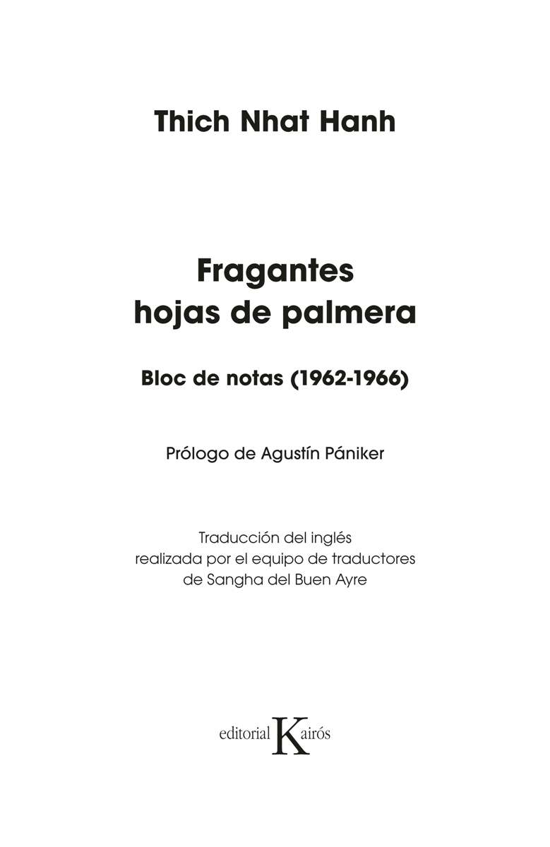 FRAGANTES HOJAS DE PALMERA (ED.ARG)