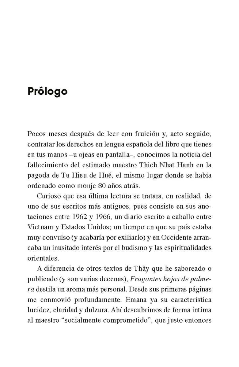 FRAGANTES HOJAS DE PALMERA (ED.ARG)