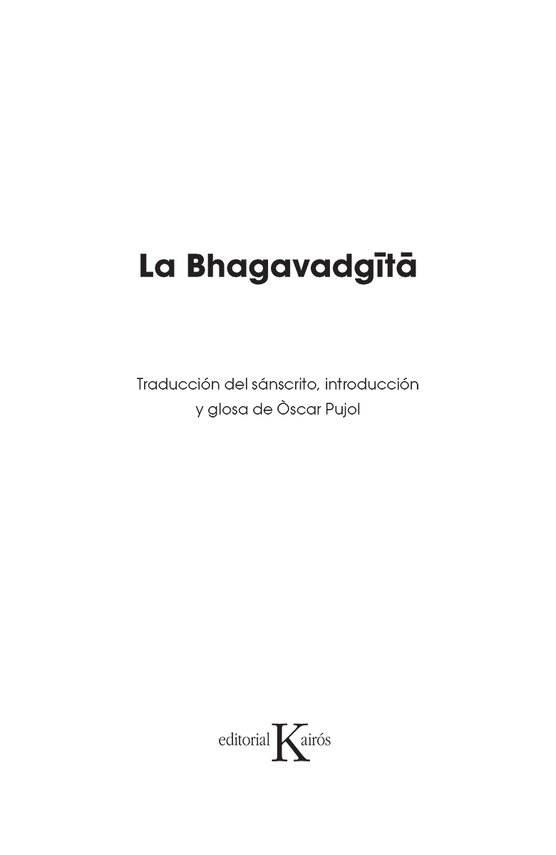 LA BHAGAVADGITA 