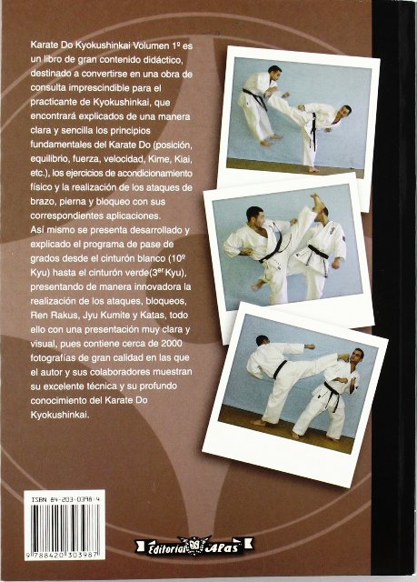 KYOKUSHINKAI KARATE DO VOL. I