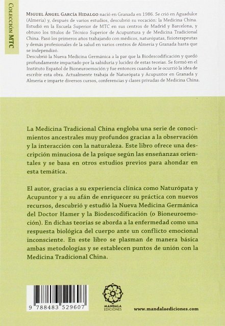 MEDICINA TRADICIONAL CHINA Y BIODESCODIFICACION