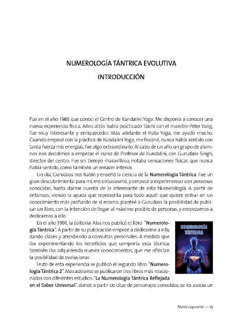 NUMEROLOGIA TANTRICA EVOLUTIVA