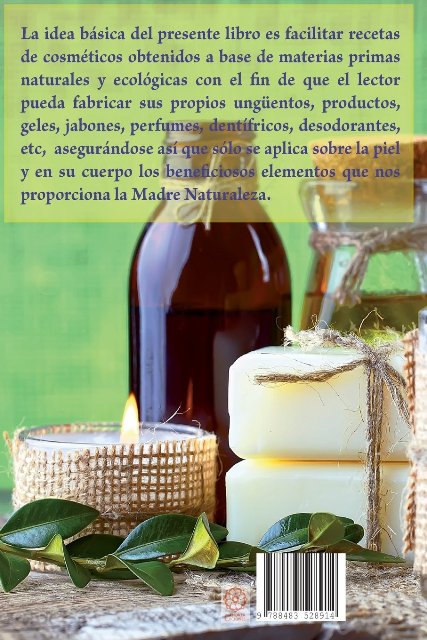 RECETAS DE COSMETICA NATURAL