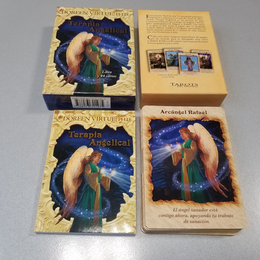 TERAPIA ANGELICAL - LIBRO Y 44 CARTAS