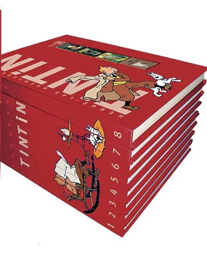 TINTIN COLECCION COMPLETA X 8 VOL.