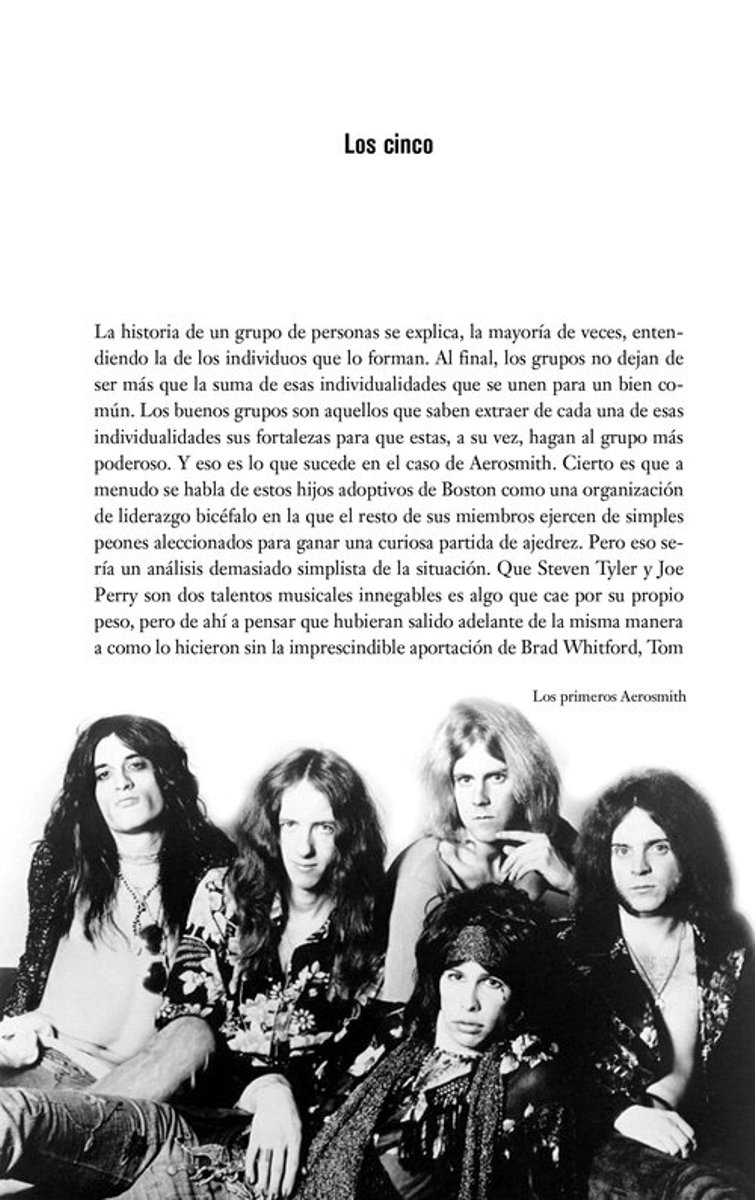 AEROSMITH . LA TURBULENTA HISTORIA DE UNA DE LAS BANDAS MAS ESPECTACULARES DEL ROCK AND ROLL