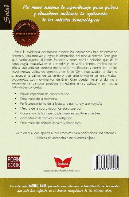 BRAIN GYM (MASTERS) - KINESIOLOGIA EDUCATIVA