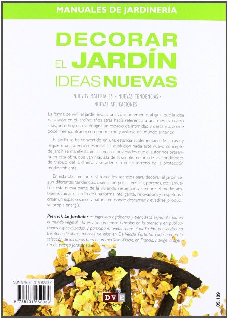 DECORAR EL JARDIN IDEAS NUEVAS