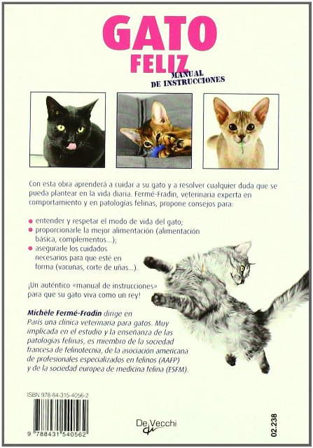 GATO FELIZ . MANUAL DE INSTRUCCIONES