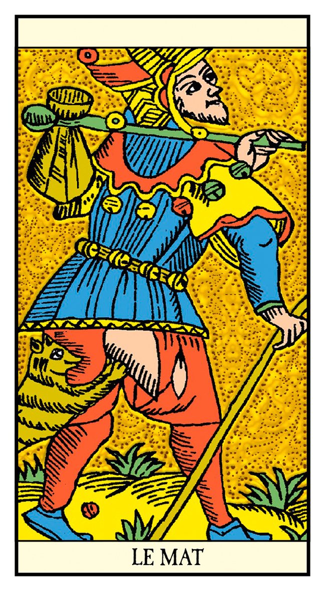 GOLDEN TAROT OF MARSEILLE