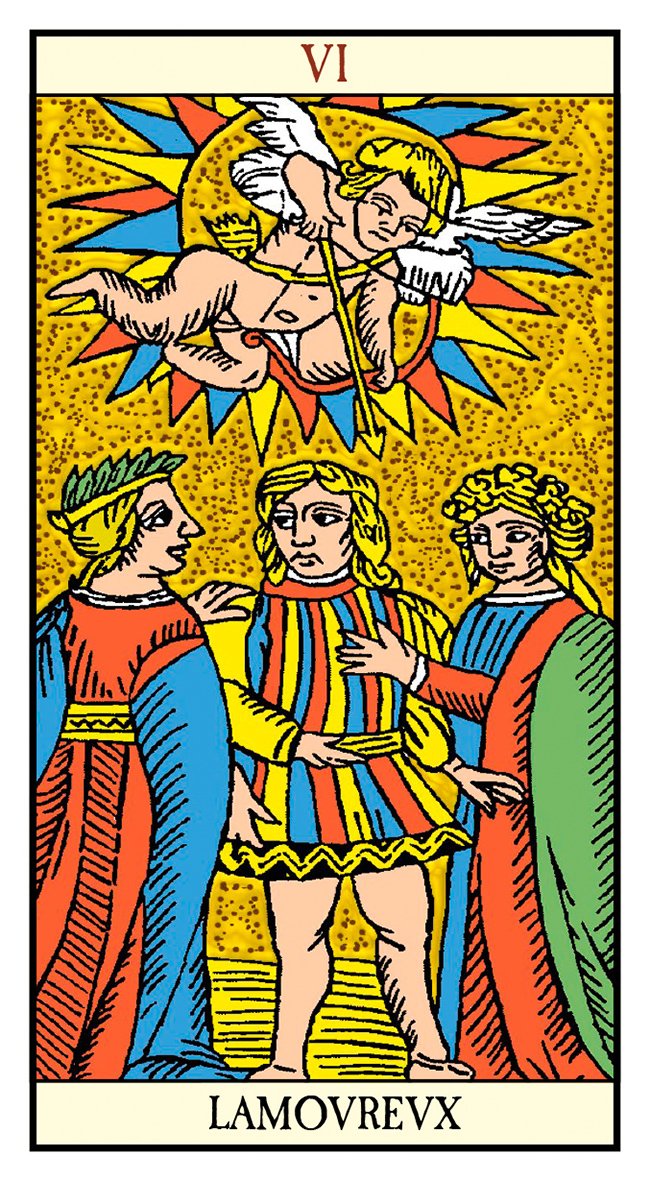 GOLDEN TAROT OF MARSEILLE