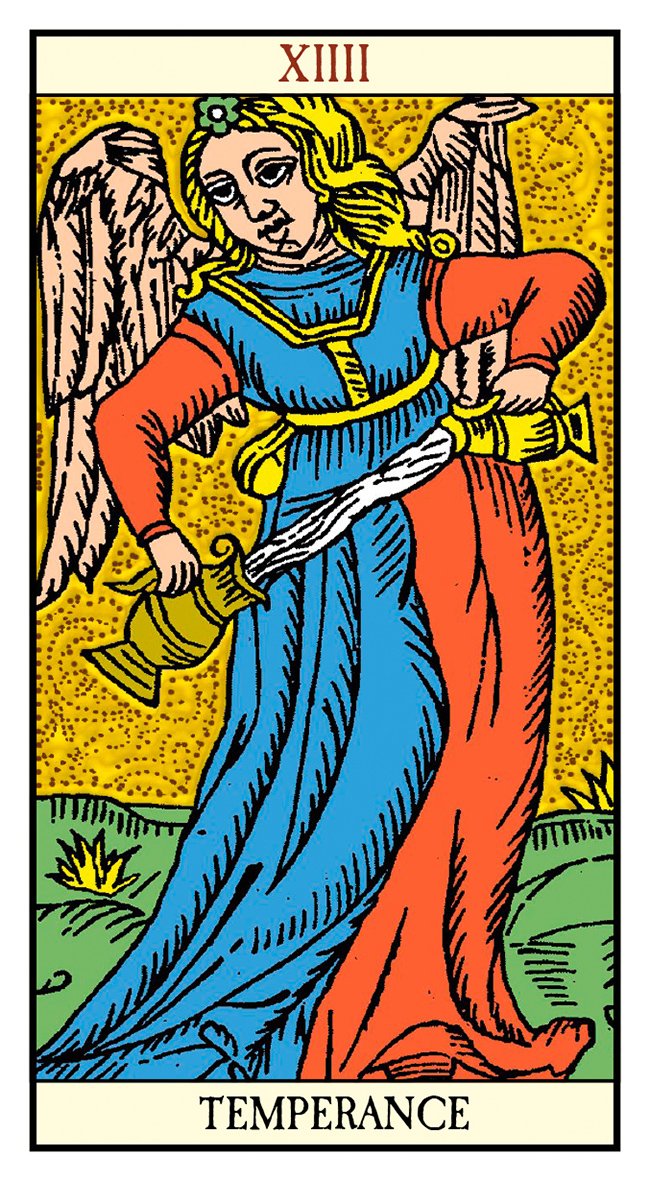 GOLDEN TAROT OF MARSEILLE