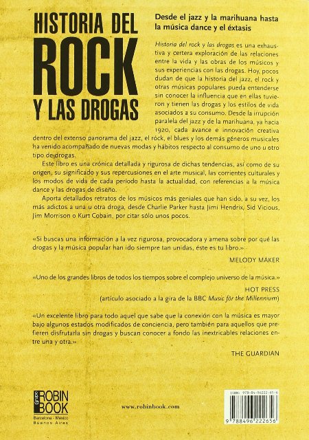 HISTORIA DEL ROCK Y DE LAS DROGAS