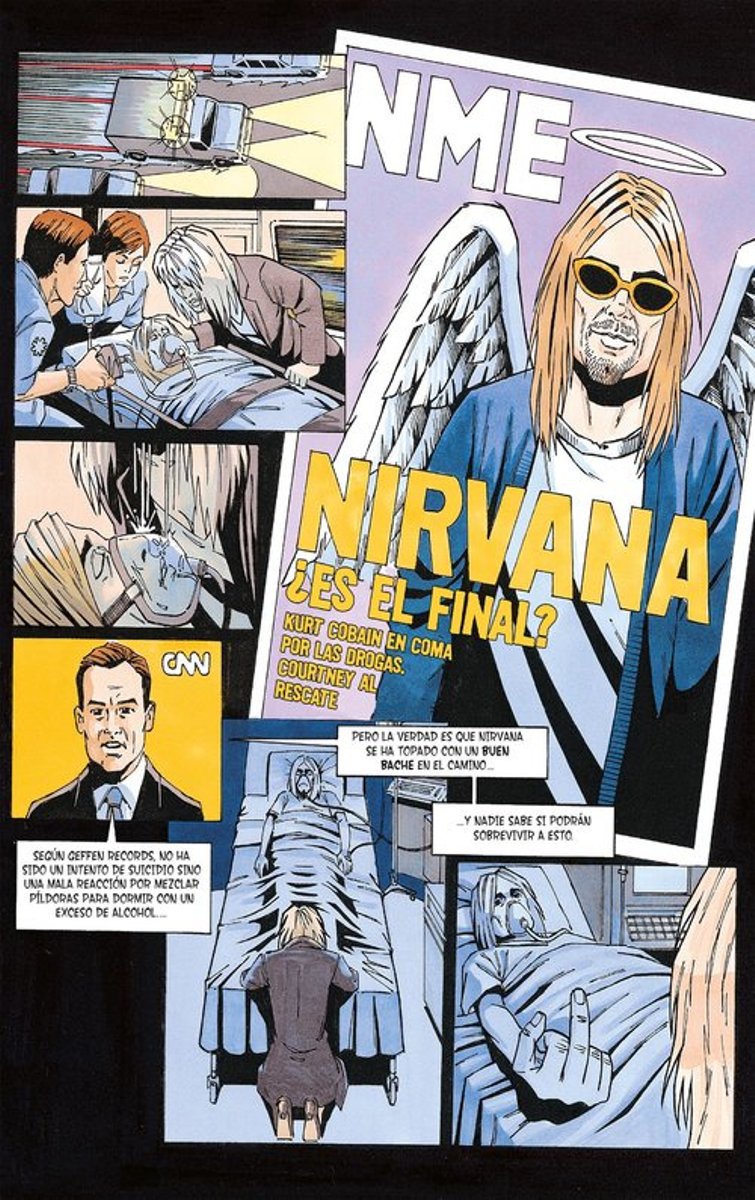 KURT COBAIN EL ANGEL ERRATICO . LA NOVELA GRAFICA DEL ROCK