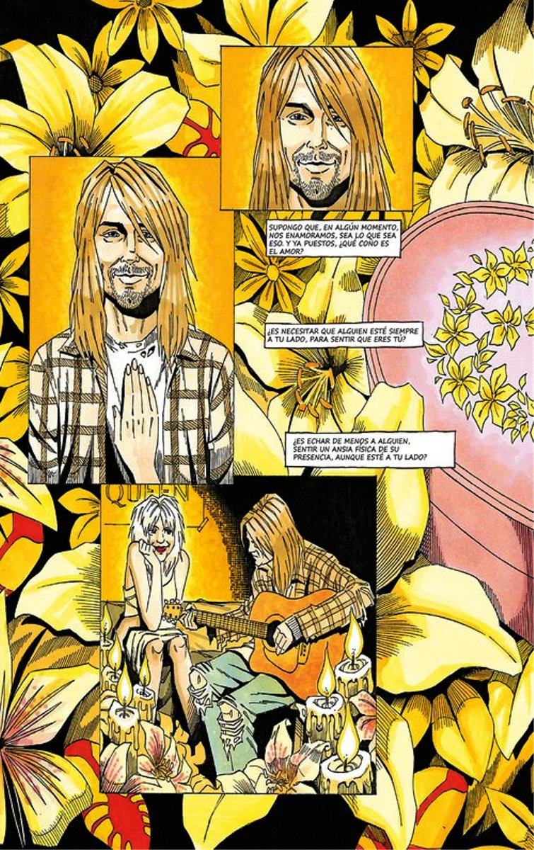 KURT COBAIN EL ANGEL ERRATICO . LA NOVELA GRAFICA DEL ROCK