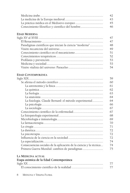MEDICINA Y TERAPIA FLORAL . HISTORIA DEL PENSAMIENTO MEDICO DE HIPOCRATES A EDWARD BACH