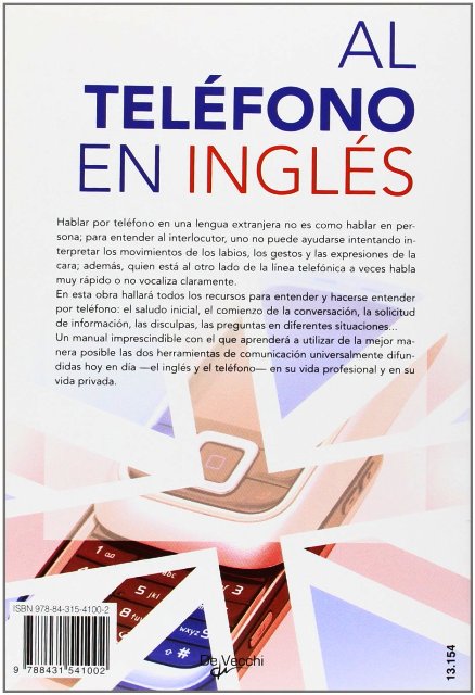 AL TELEFONO EN INGLES